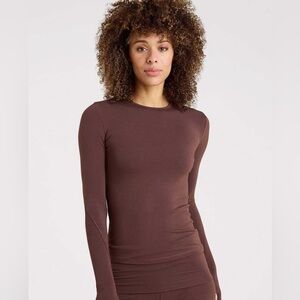 nuuds Chocolate Long Sleeve Top